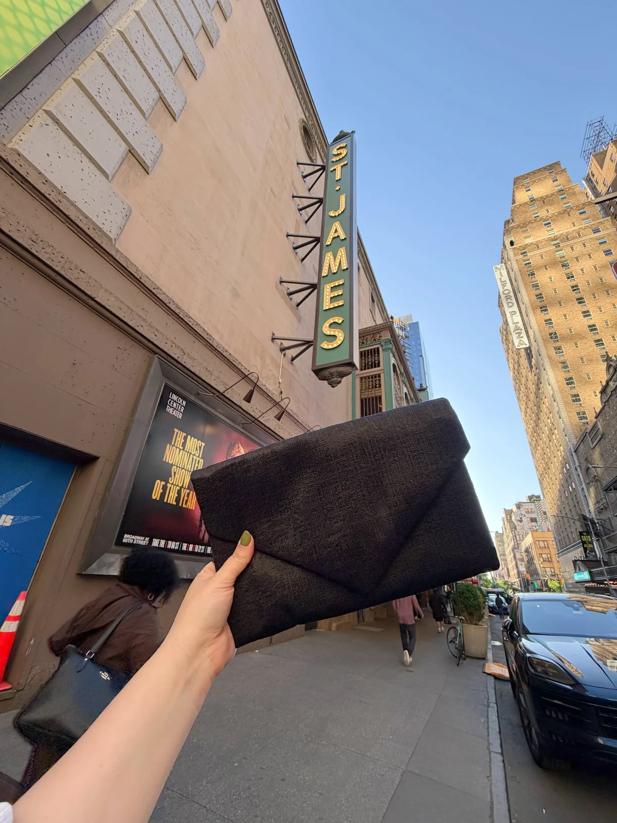 Backstage Sunset Boulevard Bag (Broadway) (with loops) Black - Image 2