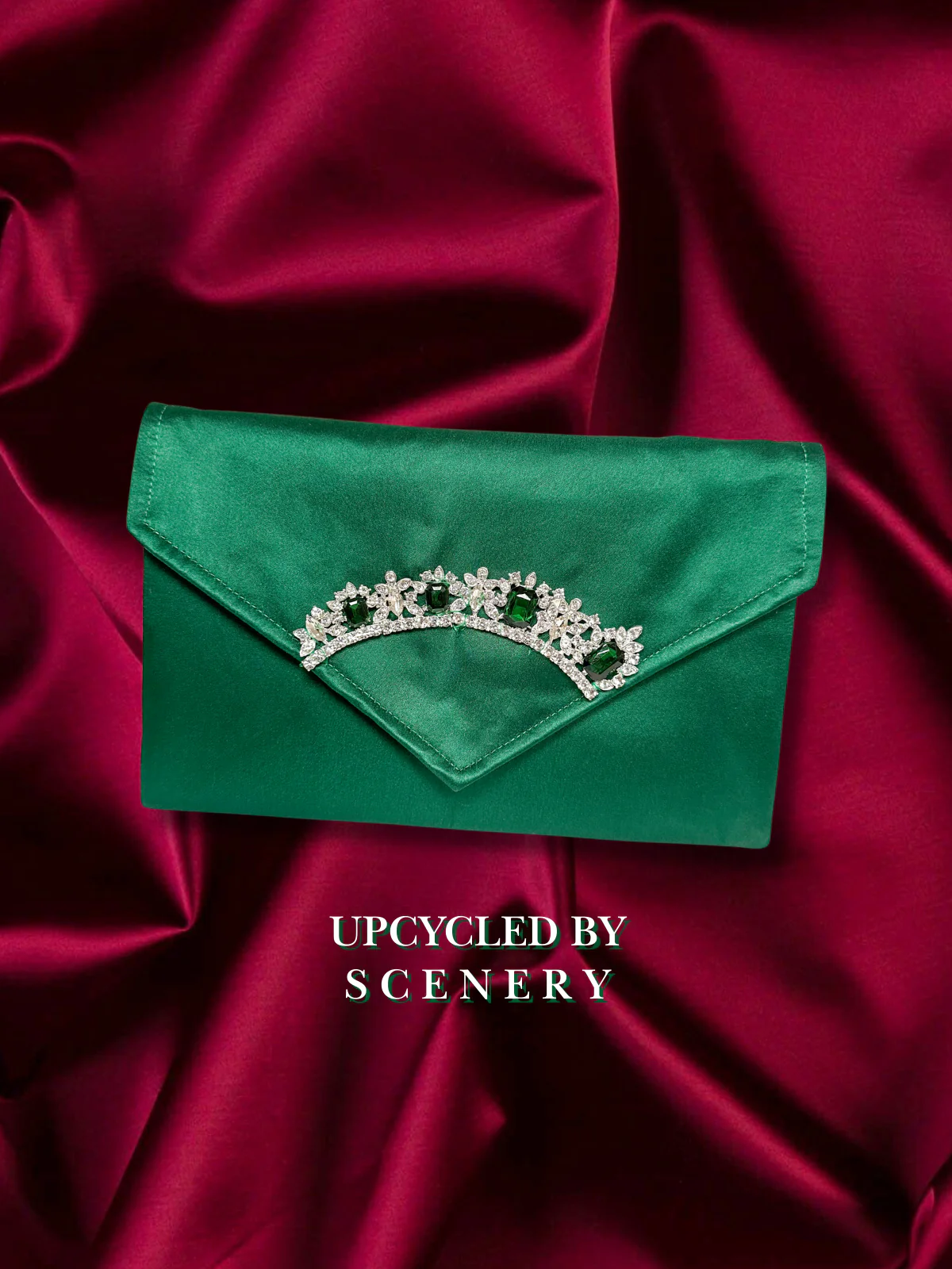 Bad Cinderella Green Stepmother Clutch with Jewelry (Broadway) 3