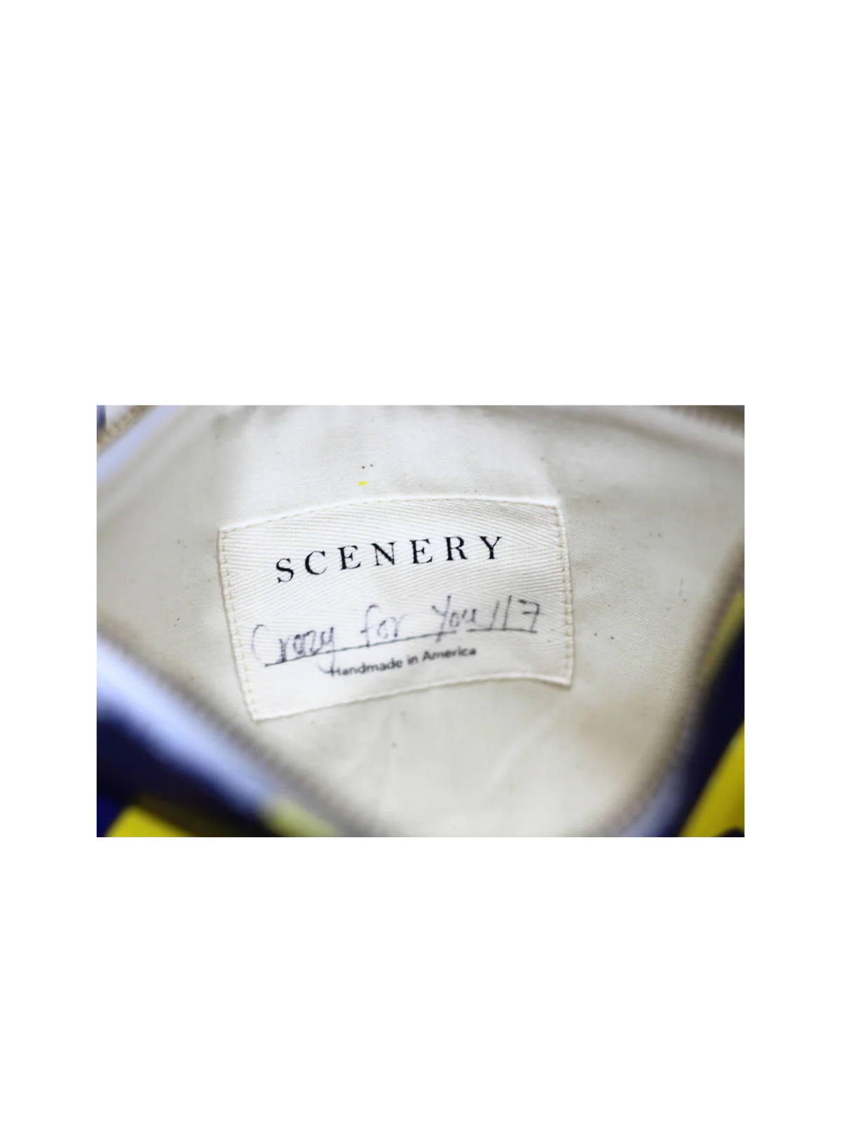 Crazy for You Banner bag (with loops) - Image 5