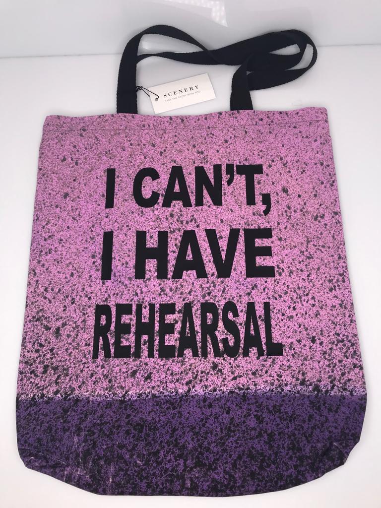 Pink tote with sparkle letters - Image 4