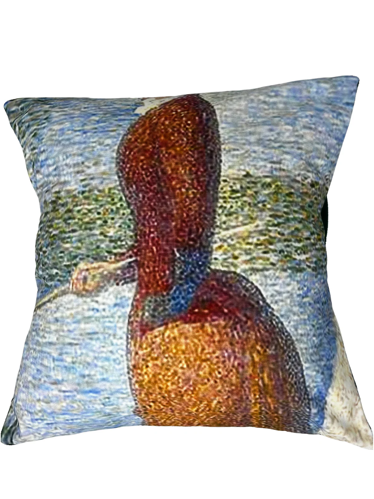 "Woman Fishing" Sunday in the Park with George, Pillow - Image 2