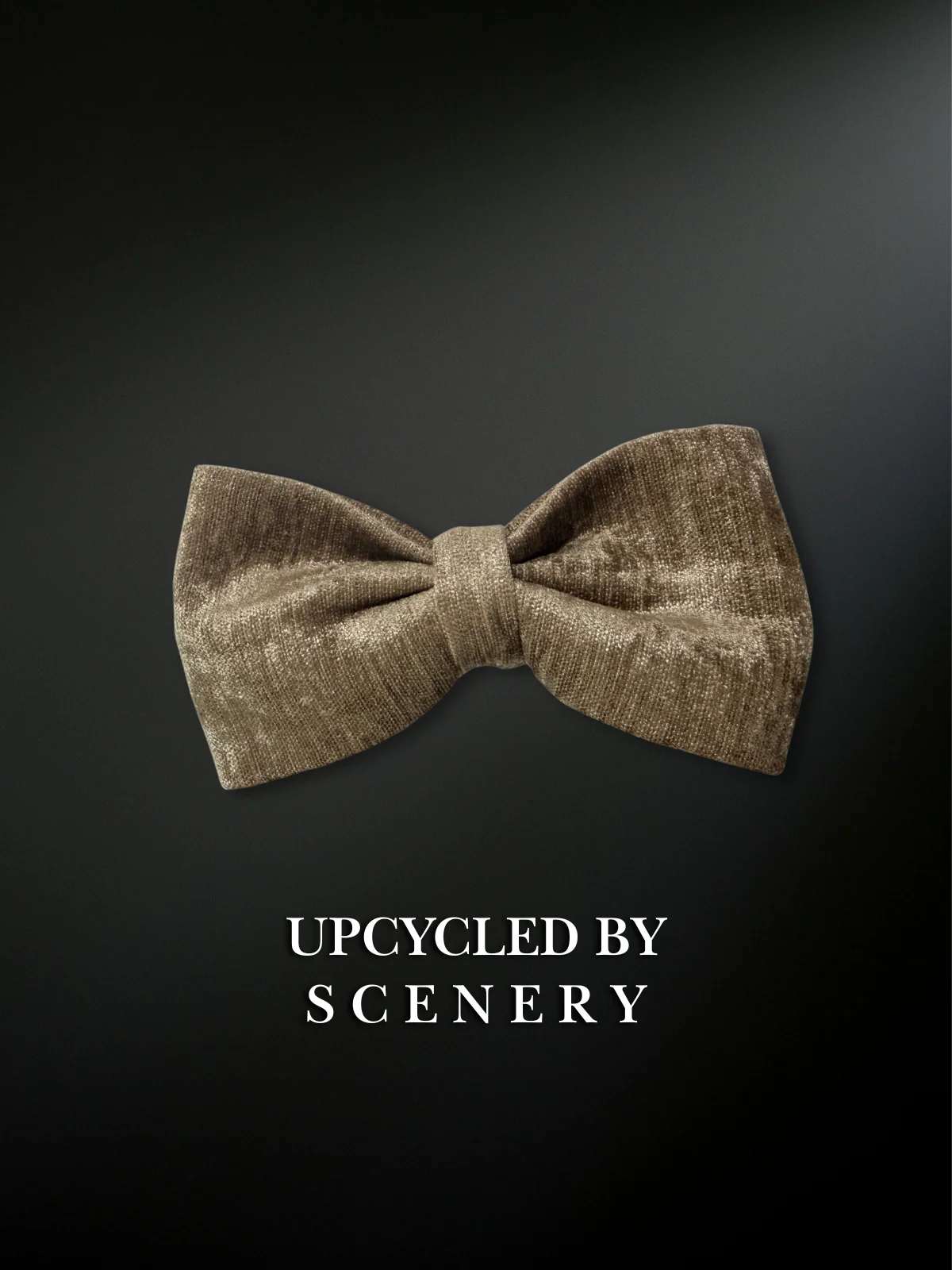 Sunset Boulevard Backstage Bow Tie (Gold) (clip on)