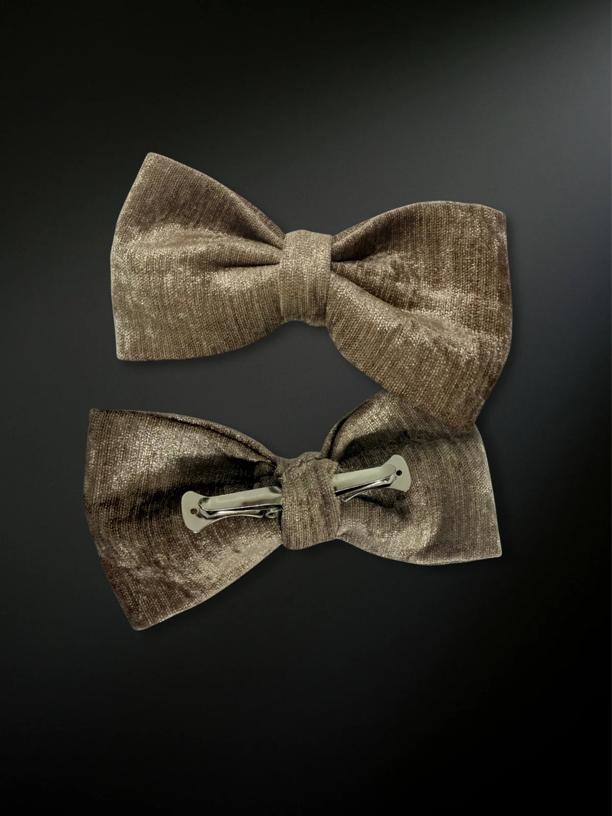Sunset Boulevard Backstage Bow Tie (Gold) (clip on) - Image 2