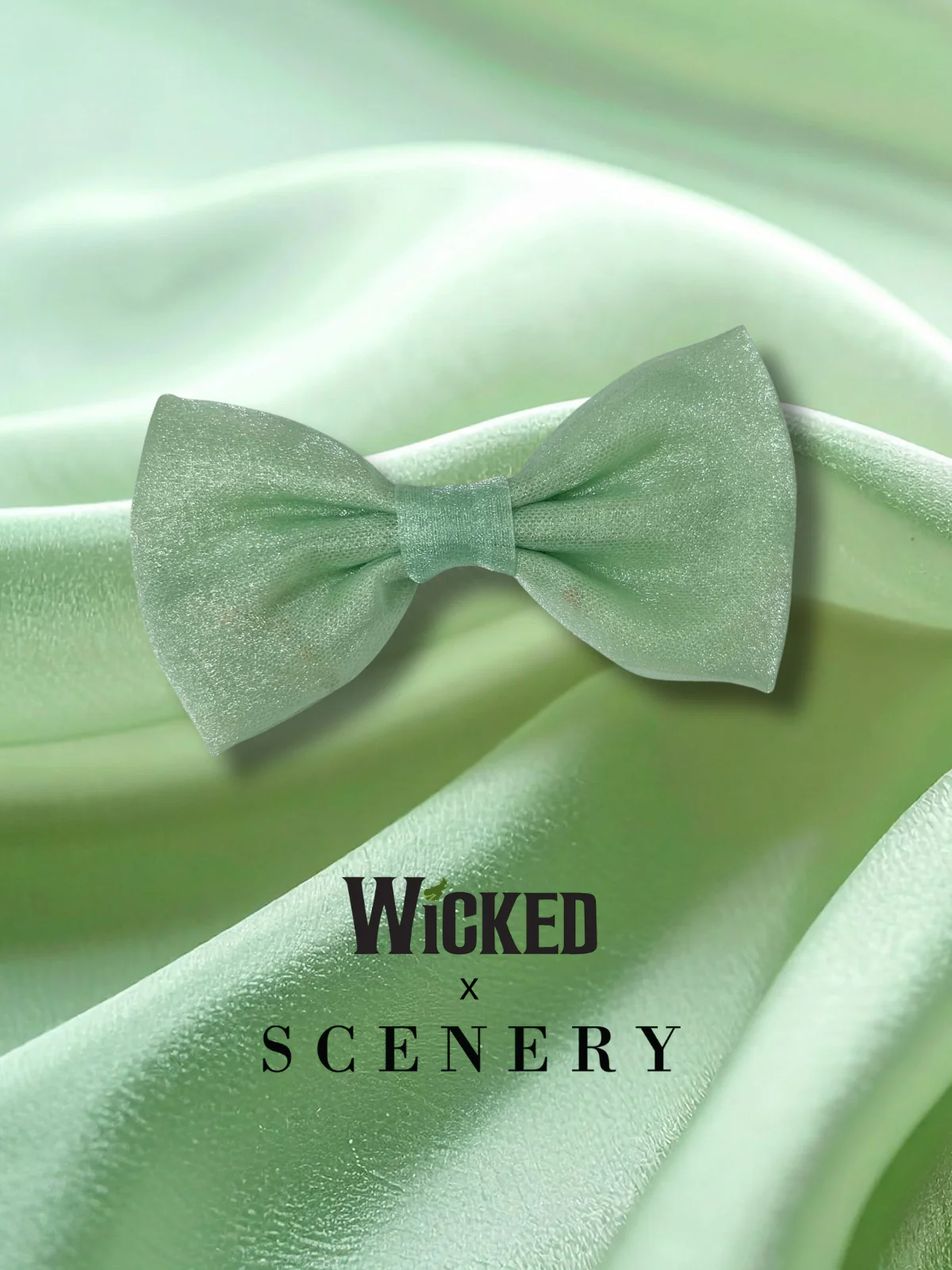 WICKED x Scenery: Engagement Dress Hair Bow